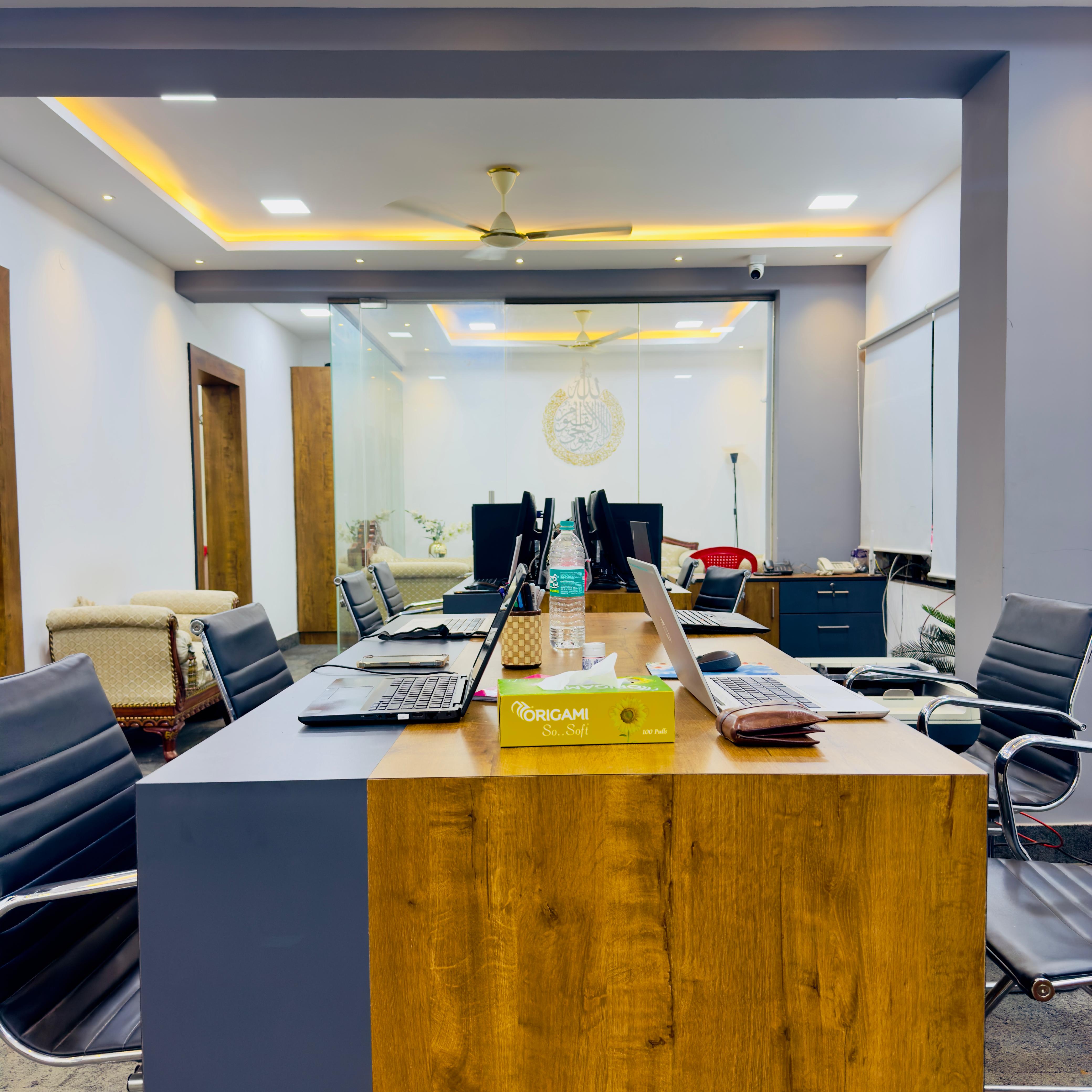 Valora Global Services client-ready meeting and work space